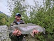 Phil and Rainbow trout